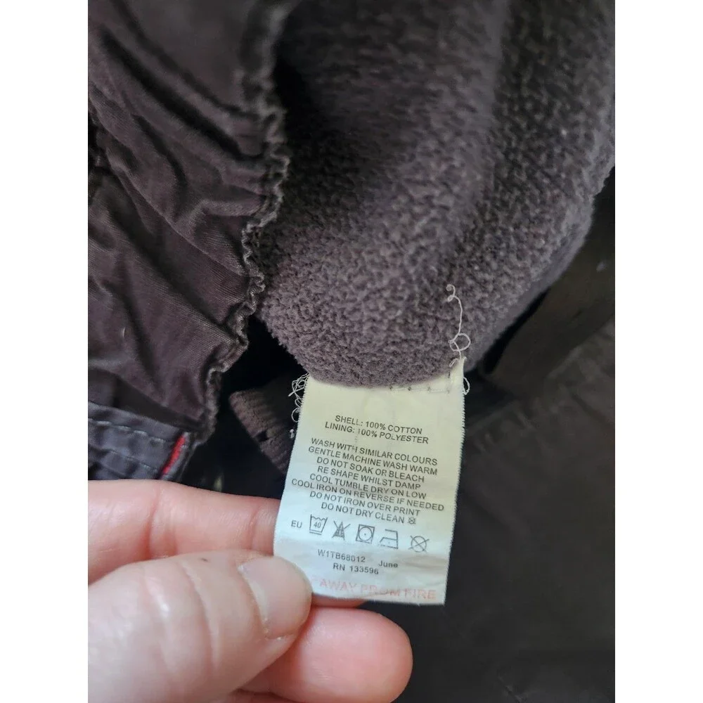 Pumpkin Patch Toddler Cargo Pants 2T Gray Elastic Waist Fleece Lined Adjustable